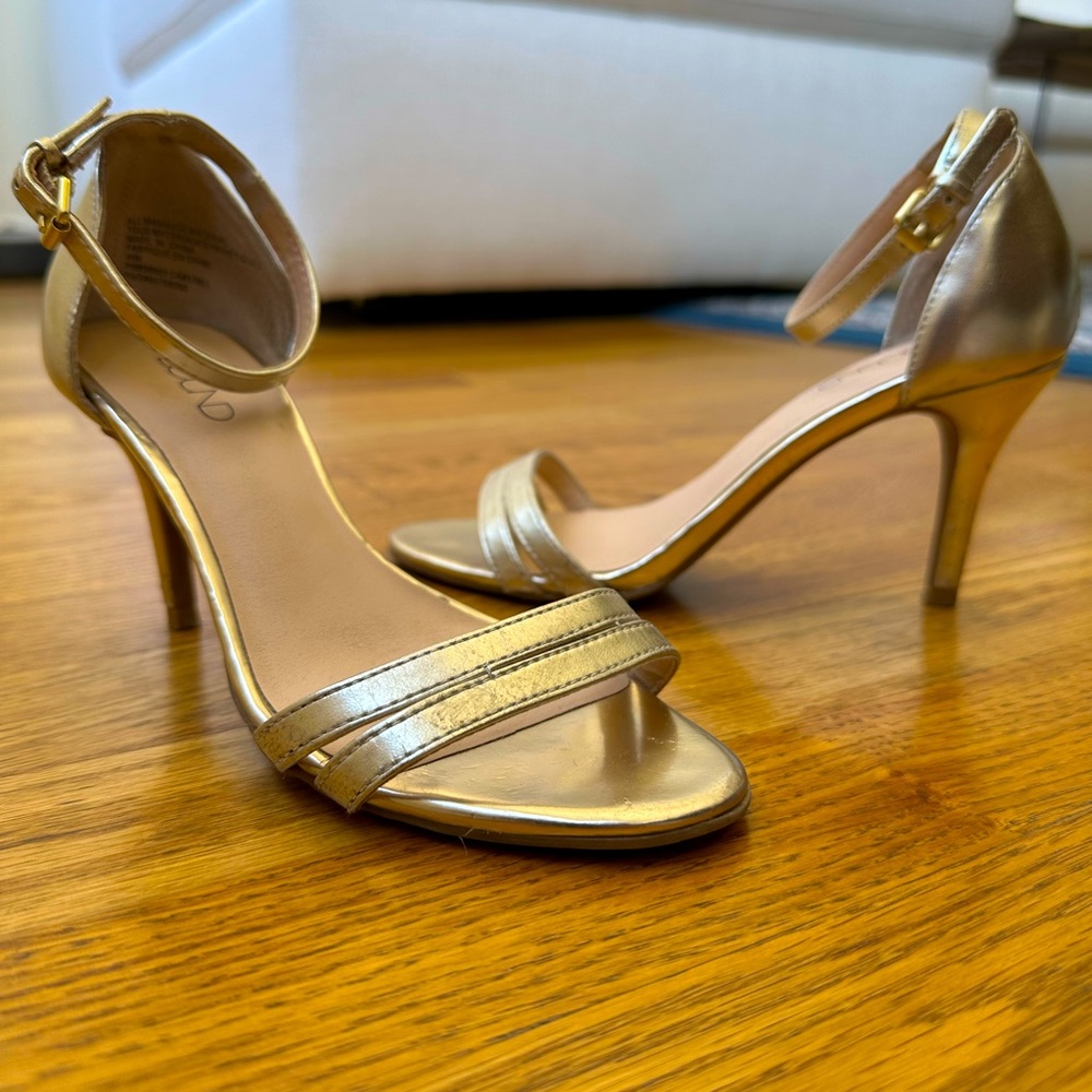 Abound Gold High Heels